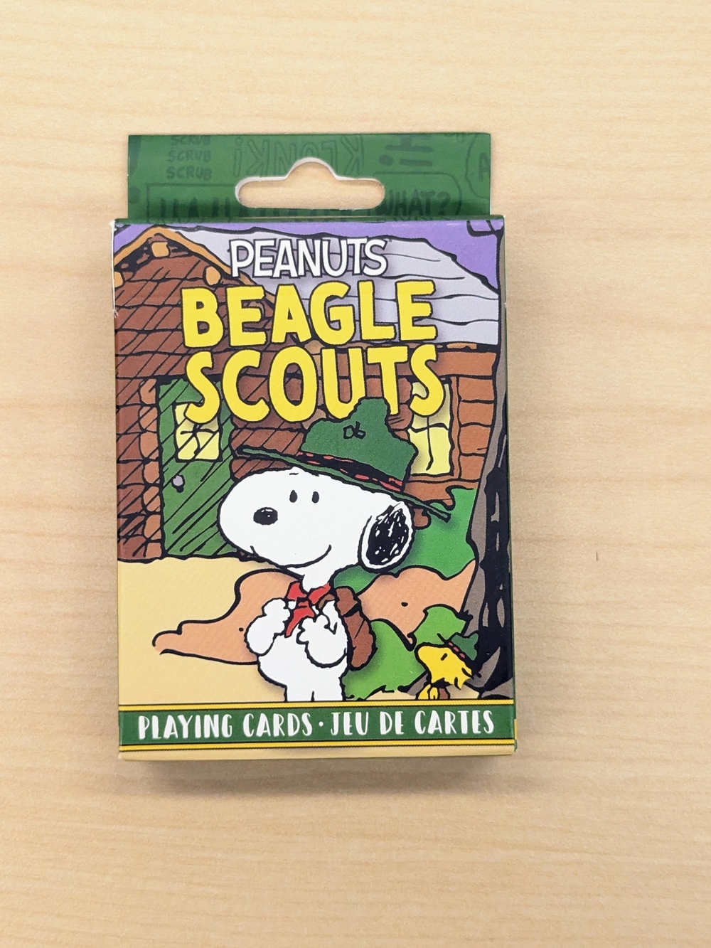 Peanuts Snoopy Beagle Scouts & Woodstock Deck of Playing Cards New